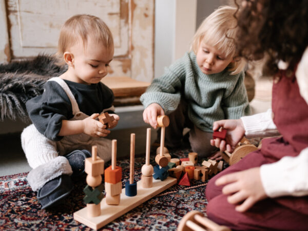 Wooden Story Natural Stacking Toy - Image 7