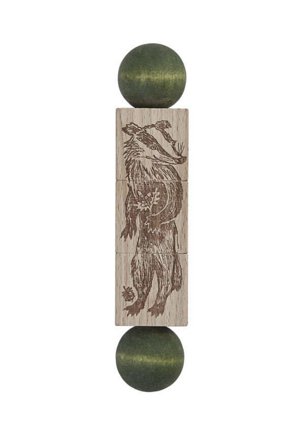 Wooden Story Twist the Blocks Magic Forest Green - Image 4