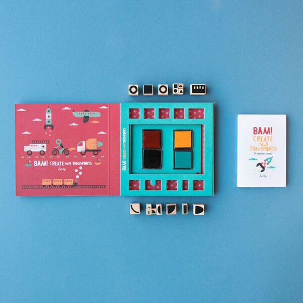 Londji Bam! Transports Stamps - Image 4
