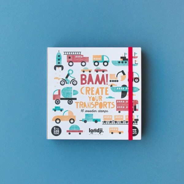 Londji Bam! Transports Stamps