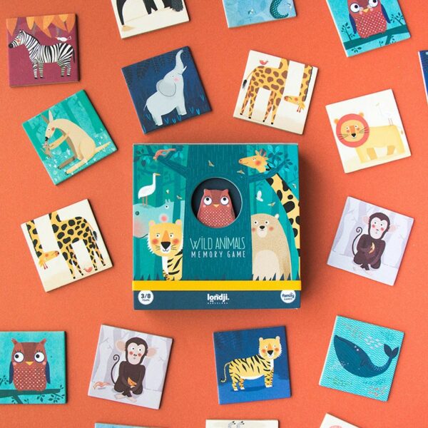 Londji Wild Animals Memo Game - Image 4