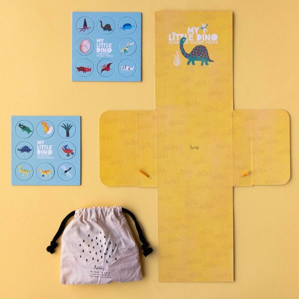 Londji My Little Dino Pocket Puzzle - Image 3