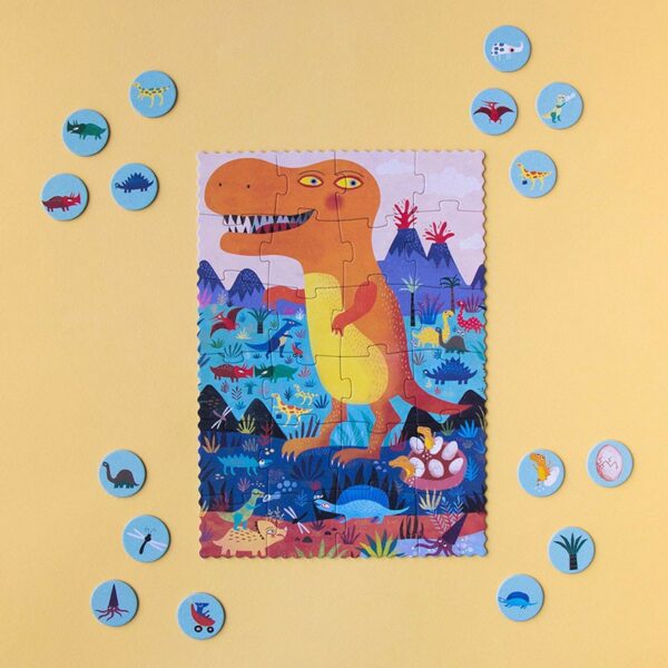 Londji My Little Dino Pocket Puzzle - Image 5