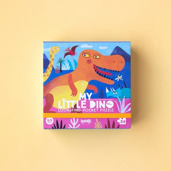 Londji My Little Dino Pocket Puzzle