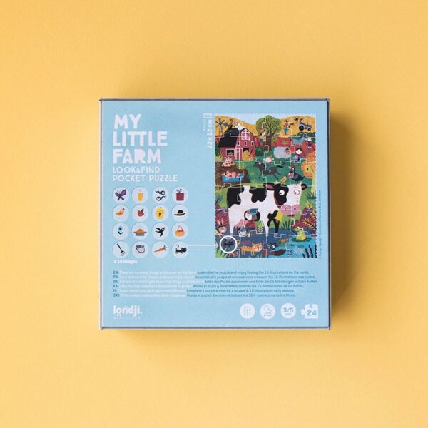 Londji My Little Farm Pocket Puzzle - Image 7