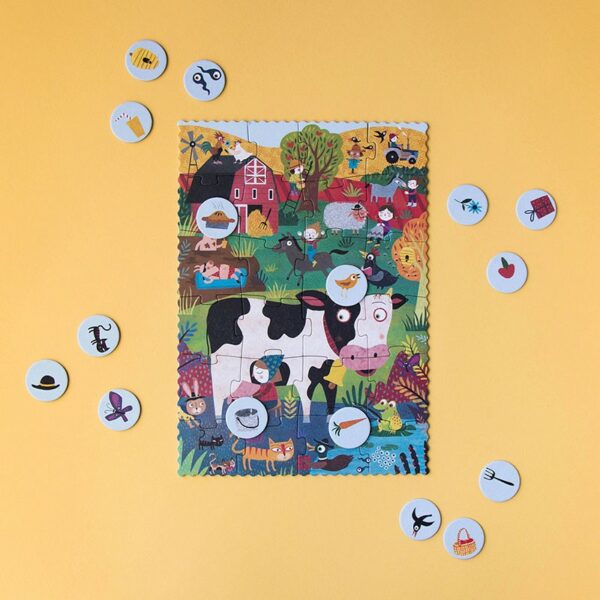 Londji My Little Farm Pocket Puzzle - Image 6