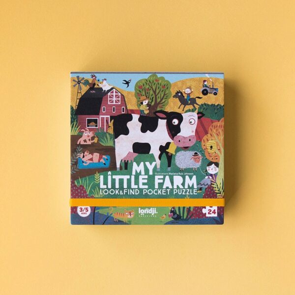 Londji My Little Farm Pocket Puzzle