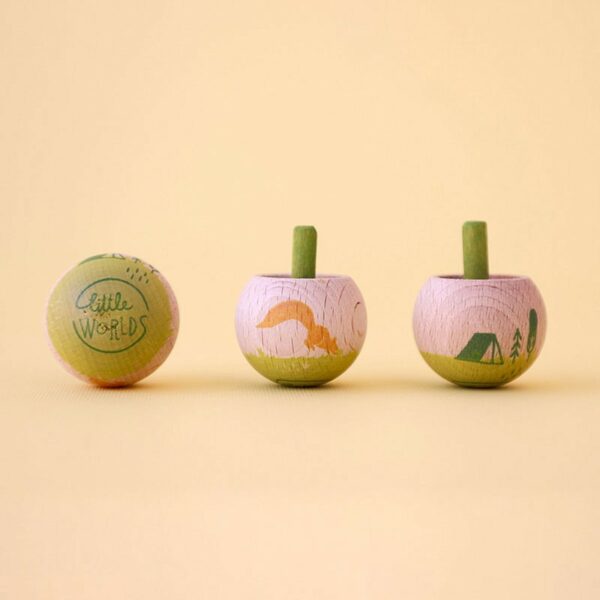 Londji Spinning Tops Mix Little Worlds - Image 2