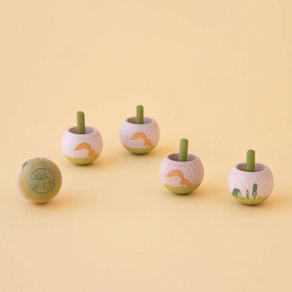 Londji Spinning Tops Mix Little Worlds - Image 3