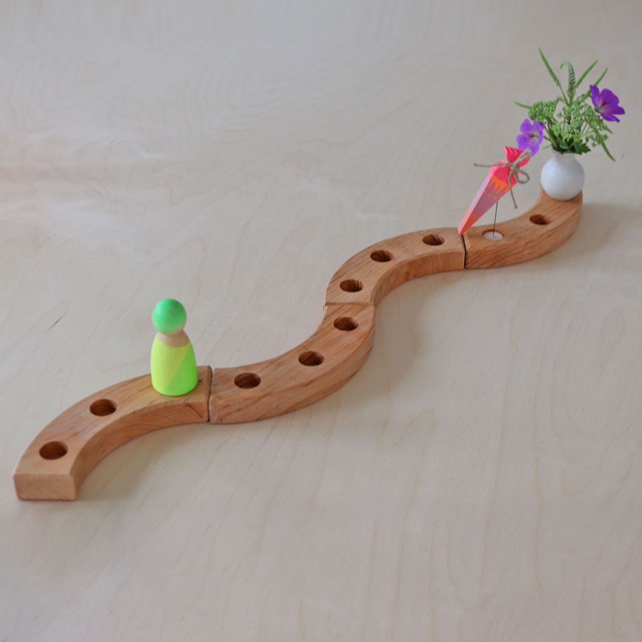 Grimm's Decoration School Cone Neon Pink - Image 7