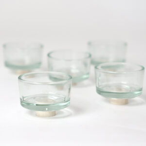 Grimm's Tea Light Holders Glass 5 Pieces
