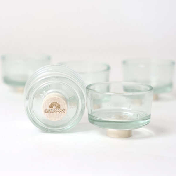 Grimm's Tea Light Holders Glass 5 Pieces - Image 2