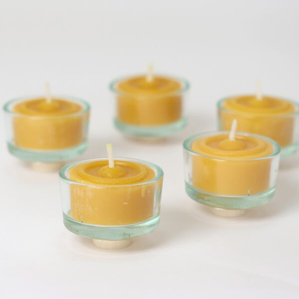 Grimm's Tea Light Holders Glass 5 Pieces - Image 3