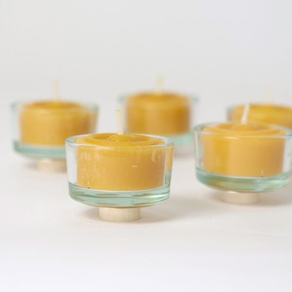 Grimm's Tea Light Holders Glass 5 Pieces - Image 4