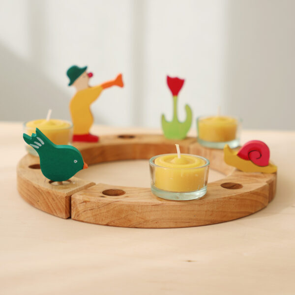 Grimm's Tea Light Holders Glass 5 Pieces - Image 8