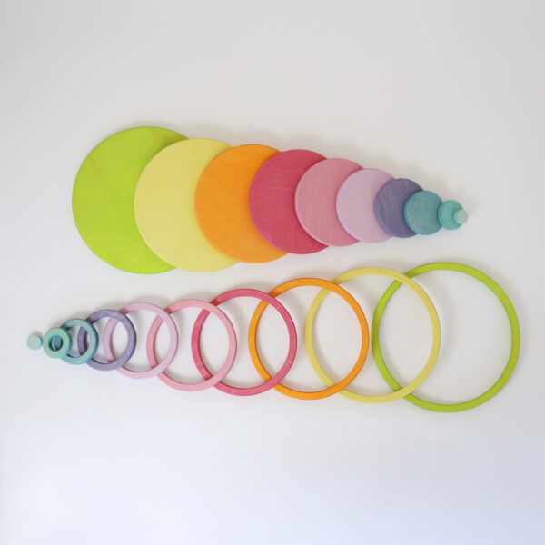 Grimm's Pastel Concentric Circles & Rings - Image 5