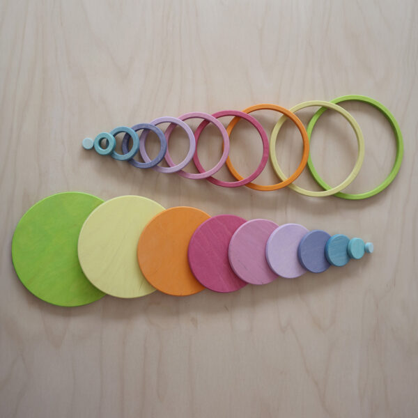Grimm's Pastel Concentric Circles & Rings - Image 6