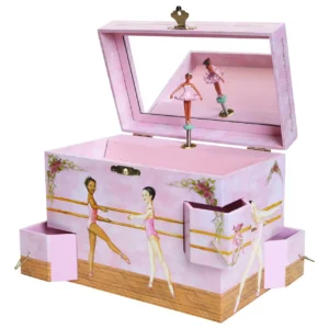Enchantmints Black Ballerina Music Box