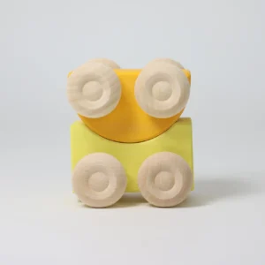 Grimm's Stacking Cars Yellow