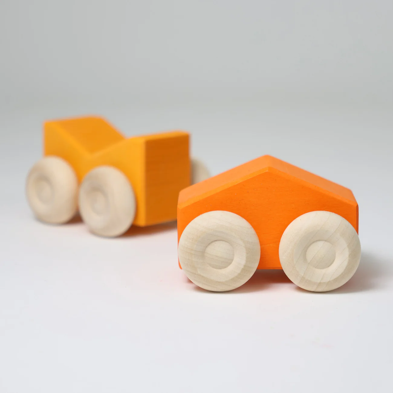 Grimms Stacking Cars Orange - Image 2