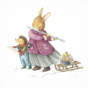 Postcard Carollers