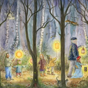 Postcard Lantern Walk (Martinmas)