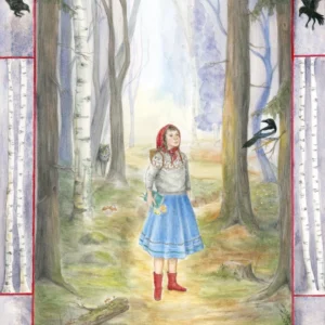 Postcard Red Riding Hood
