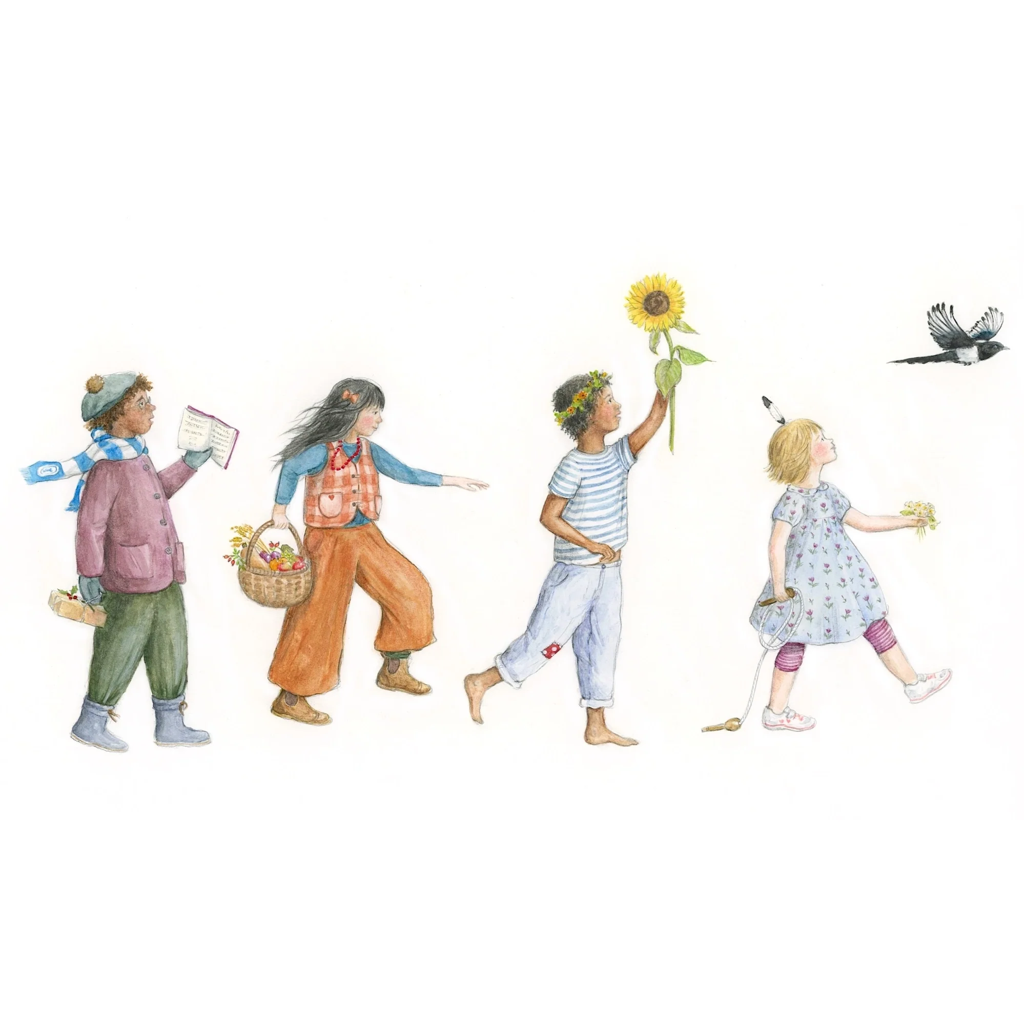 Postcard Season Parade