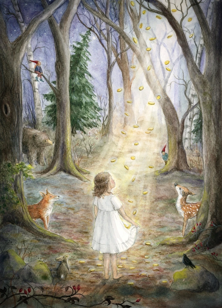 Postcard the Star Money