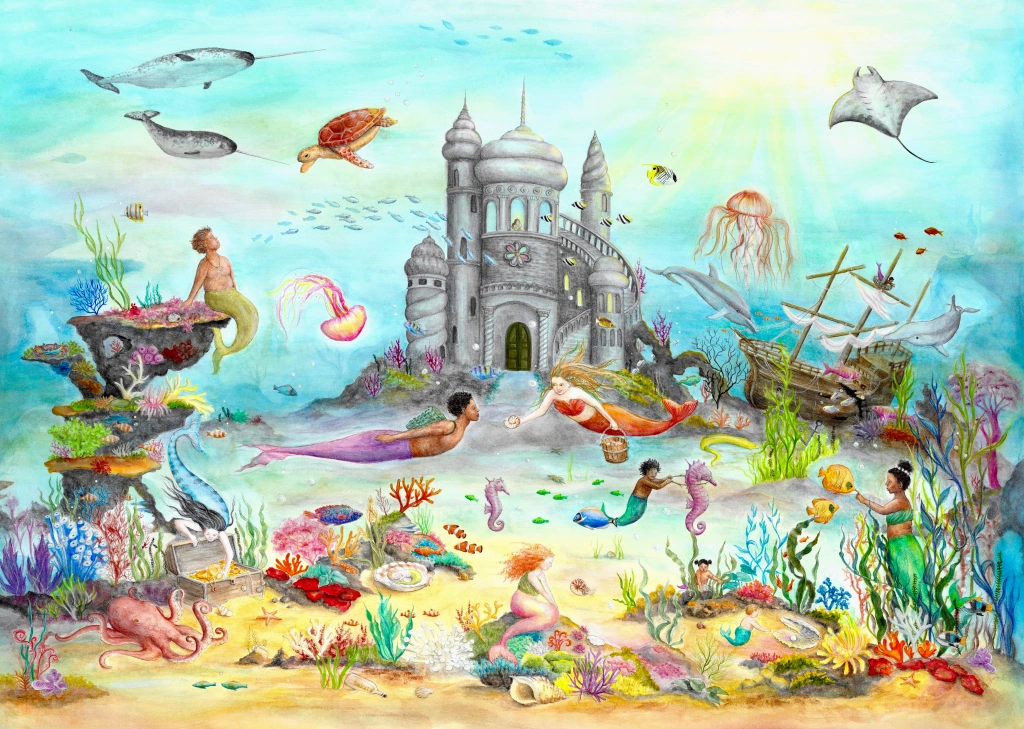 Postcard Under the Sea