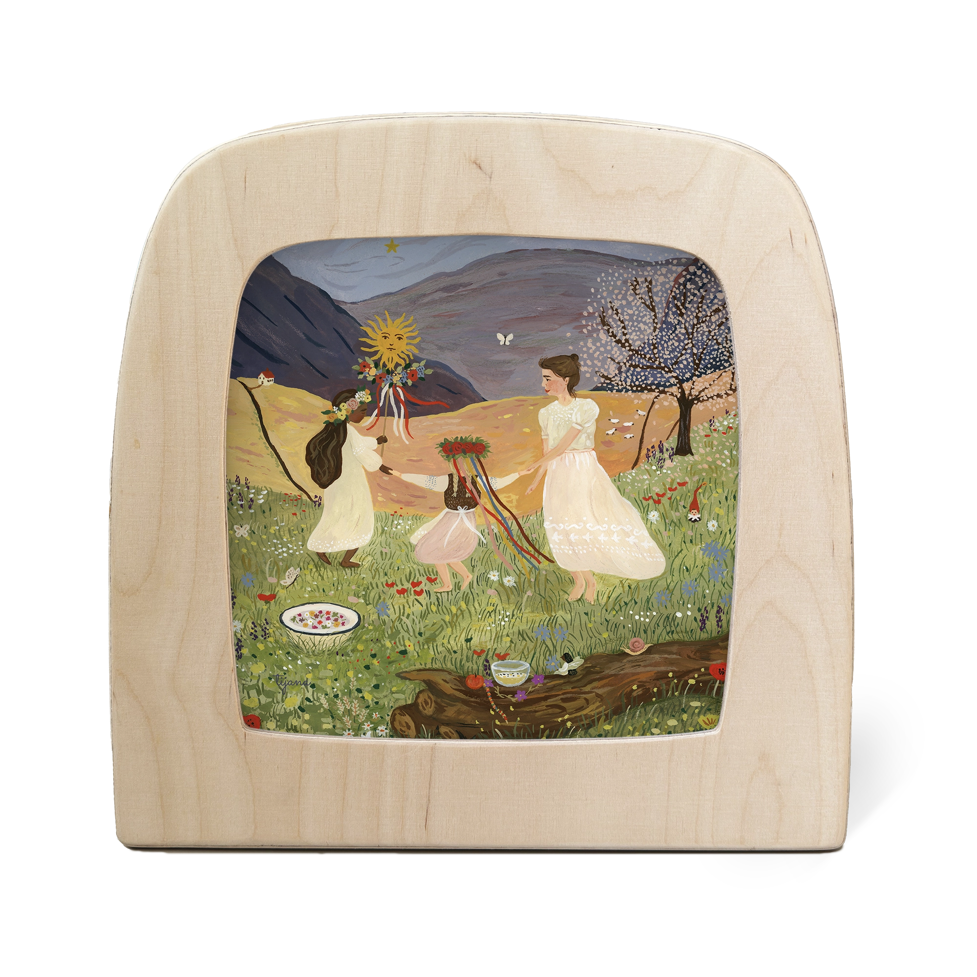 Toverlux Silhouette by Tijana Draws May Queen Dance