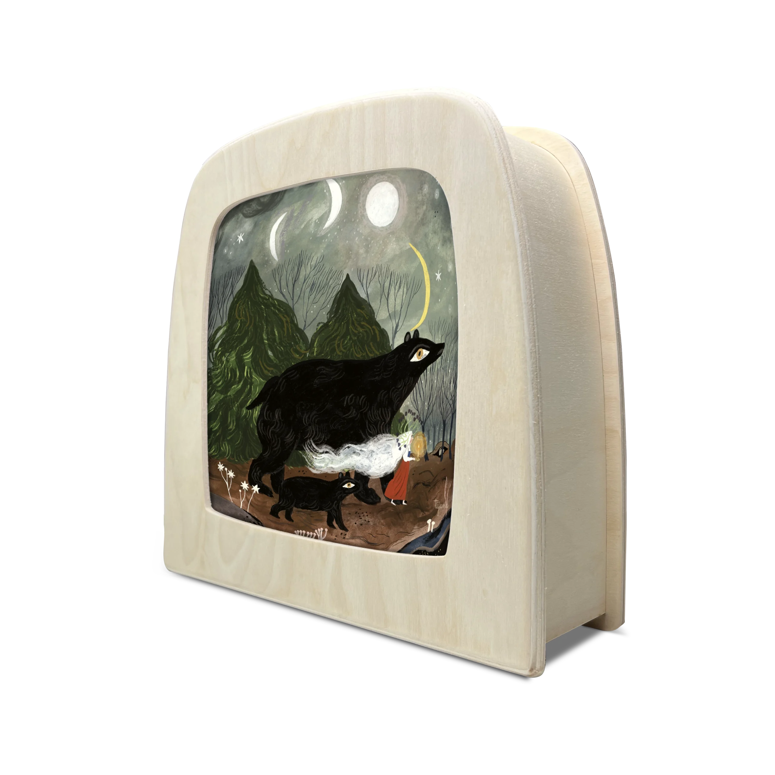 Toverlux Silhouette by Tijana Draws - Black Bears - Image 2