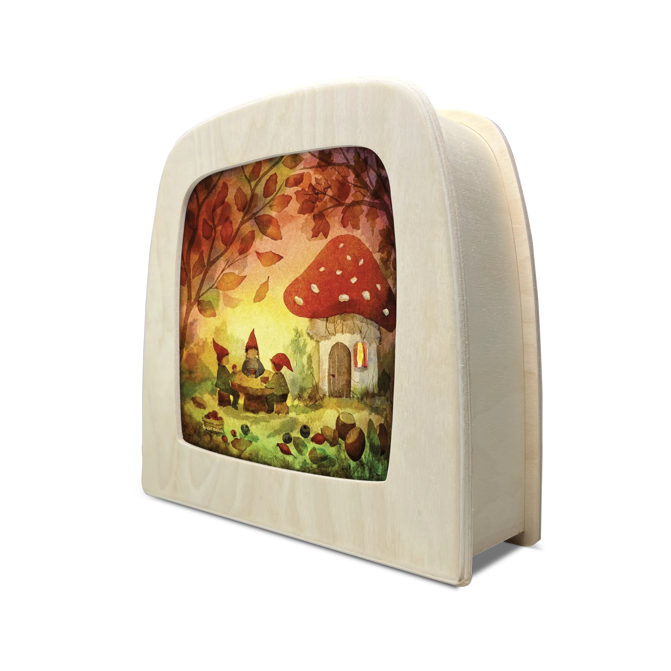 Toverlux Silhouette by Vogel Geluk Gnome Picnic - Image 2