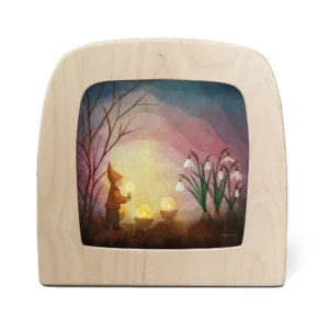 Toverlux Silhouette by Vogel Geluk - Kindling Spring