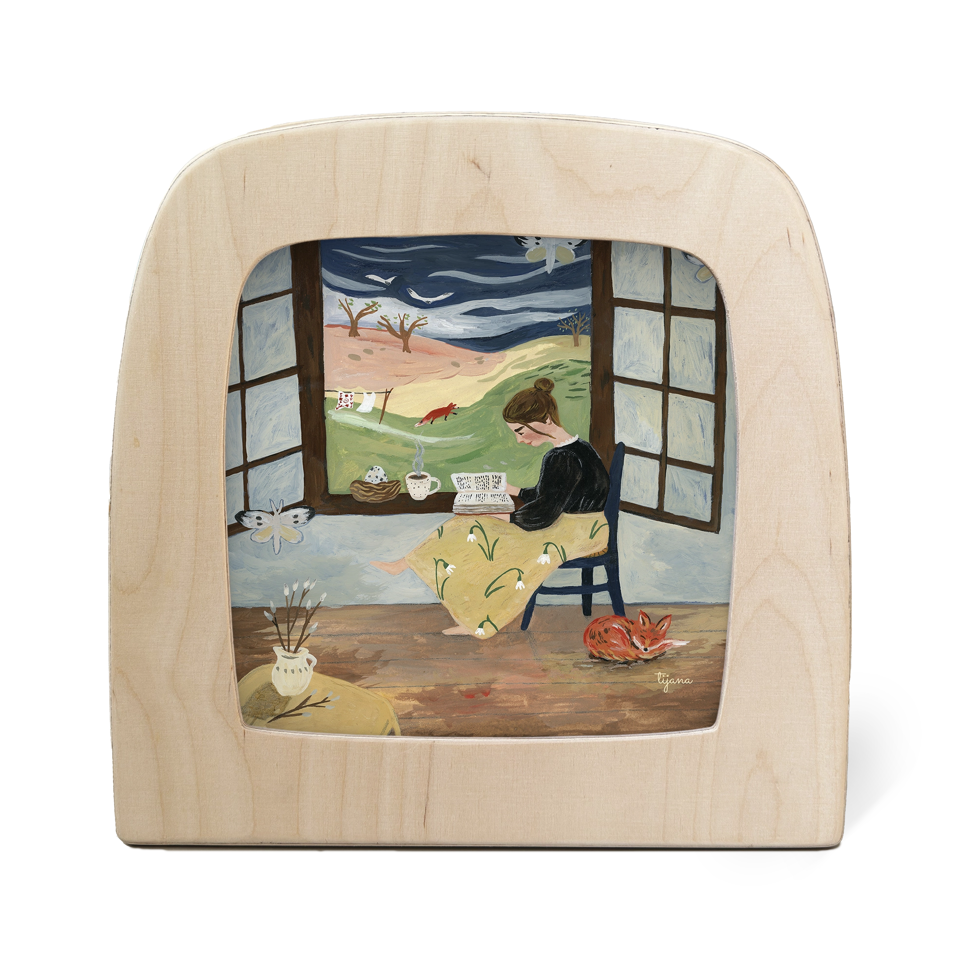 Toverlux Silhouette Tijana Draws Beginning of Spring