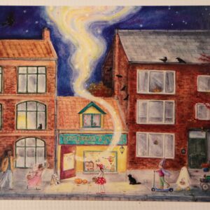 Postcard Magic Night