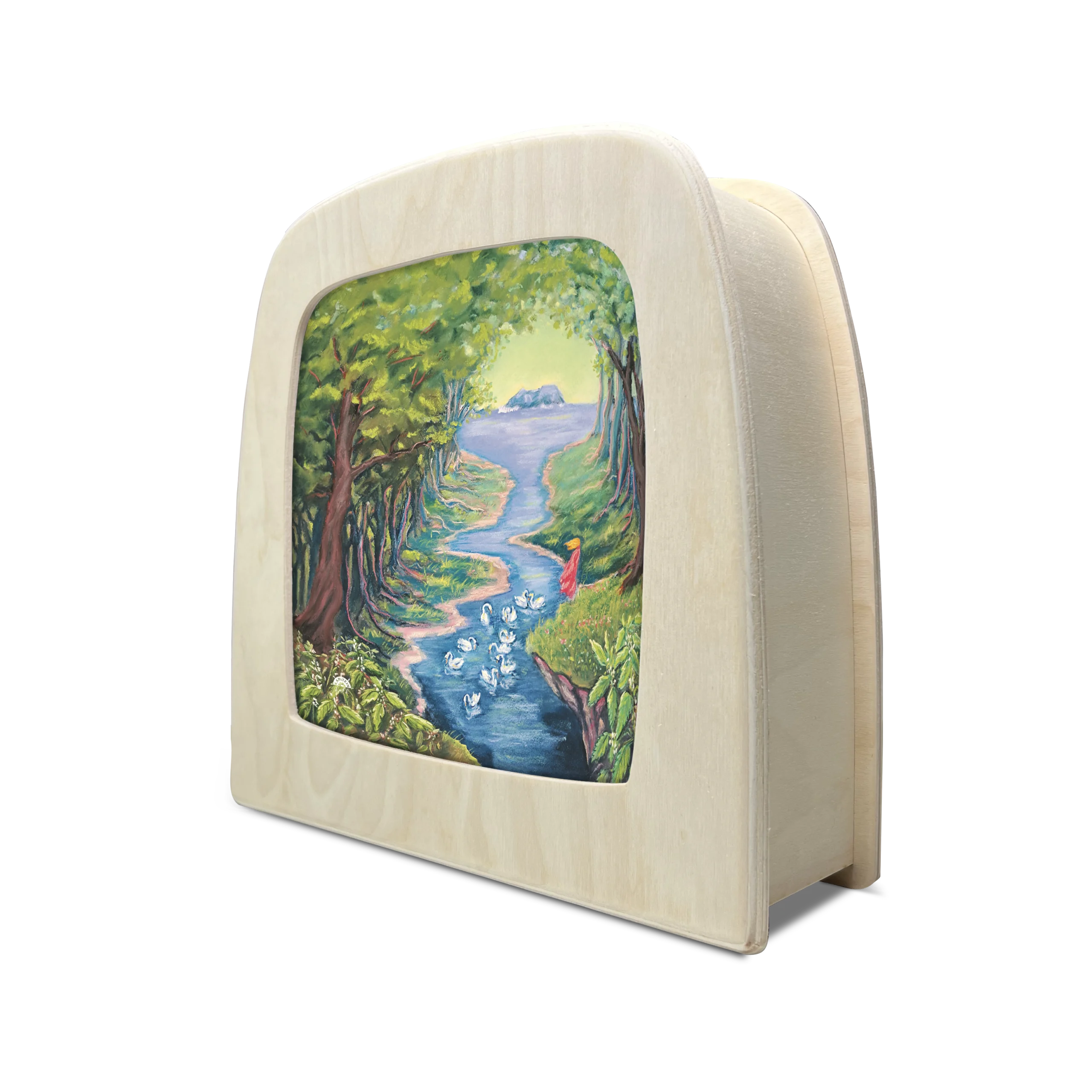 Toverlux Silhouette by Kapitein Kalk Wild Swans - Image 2