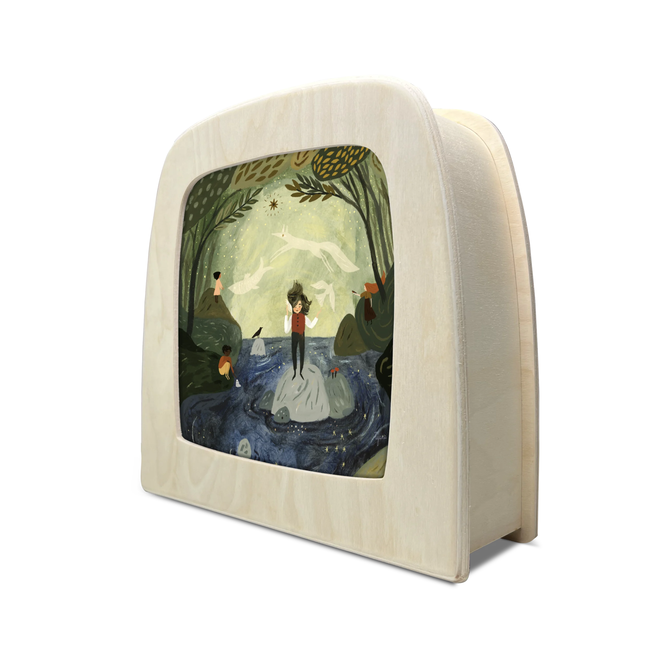 Toverlux Silhouette Tijana Draws, Seashell - Image 2