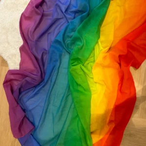 Laura's Play Cotton Rainbow 145 x 145 cm