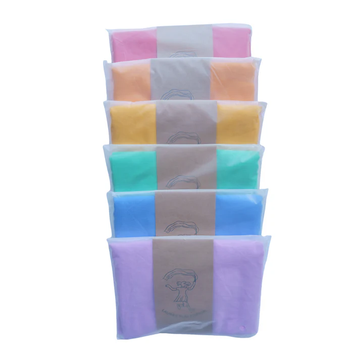 Laura's Play Cotton Blue 90 x 90 cm - Image 2