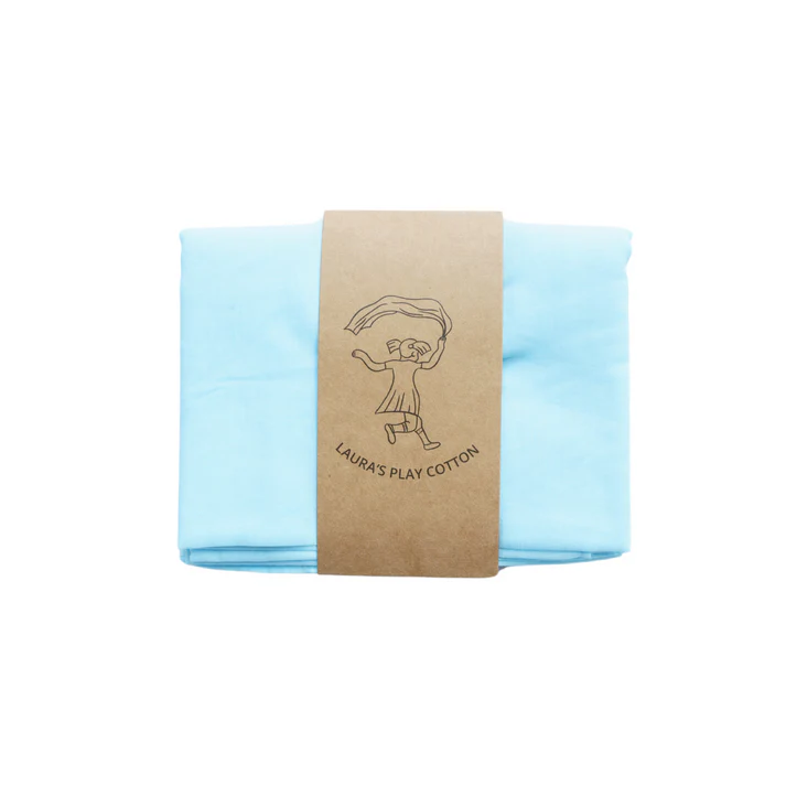 Laura's Play Cotton Light Blue 90 x 90 cm - Image 3