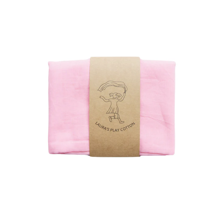 Laura's Play Cotton Light Red 90 x 90 cm - Image 3