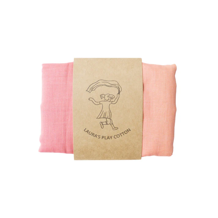 Laura's Play Cotton Pastel Rainbow 120 cm x 120 cm - Image 4