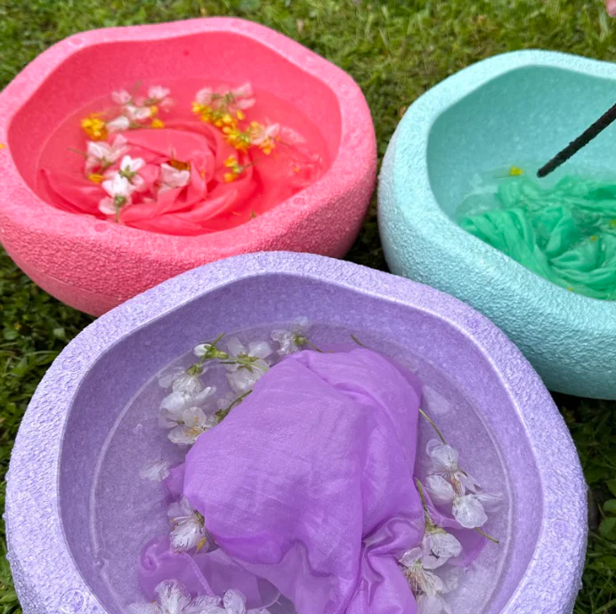 Laura's Play Cotton Light Red 90 x 90 cm - Image 7