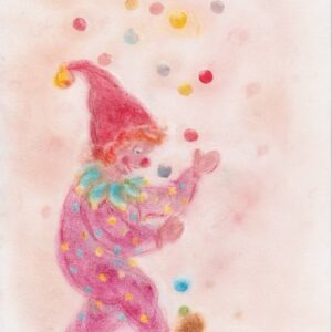 Seccorell Postcard Clown