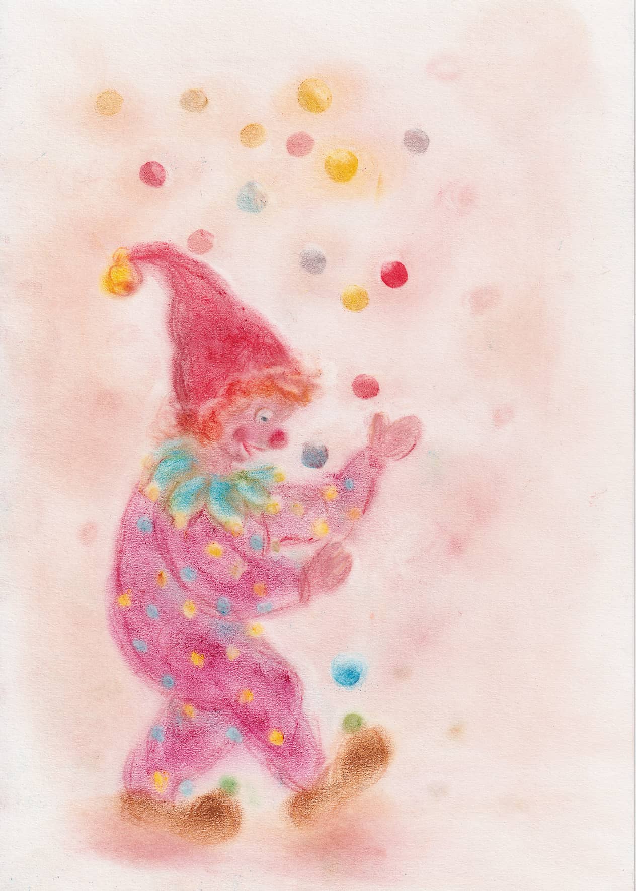 Seccorell Postcard Clown