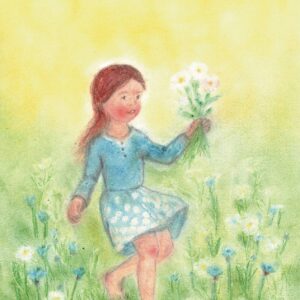 Seccorell Postcard Flower Girl