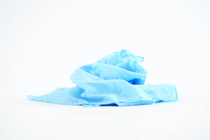 Laura's Play Cotton Alaskan Blue 50 x 50 cm