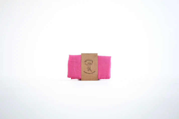 Laura's Play Cotton Hot Pink 50 x 50 cm - Image 2