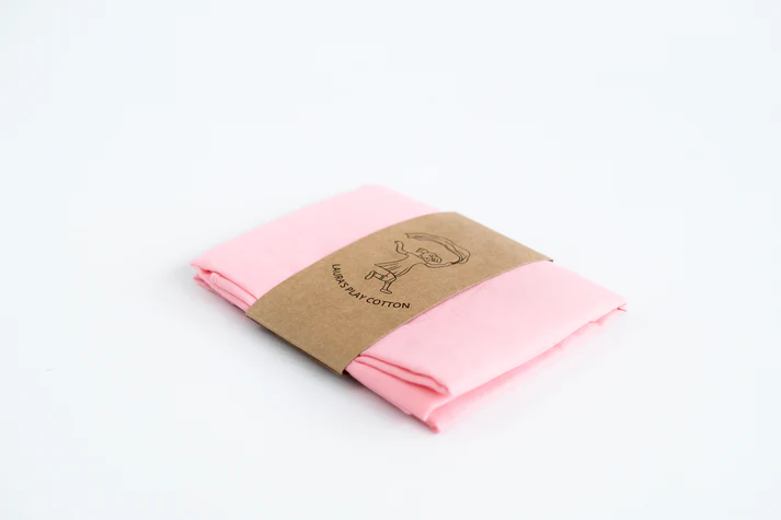 Laura's Play Cotton Light Red 90 x 90 cm - Image 4